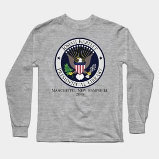 West Wing - Josiah Bartlet Presidential Library Long Sleeve T-Shirt